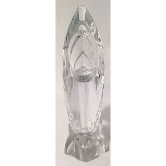 Vintage LENOX Crystal "Falling Star" Taper Candle Holder - Picture 3 of 4